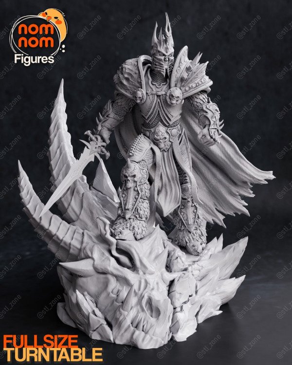 Producto - Figura Arthas Lich King 3