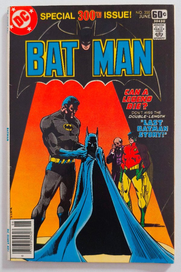 Producto - Batman #300 (1978) - Número aniversario con el último caso de Batman