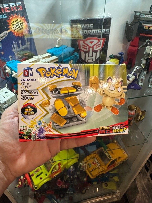 Producto - POKEMON NINTENDO MEOWTH #6 TIPO LEGO