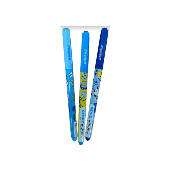 Producto - Lapicera Simball Roller Genio 2g Mundial Borrable