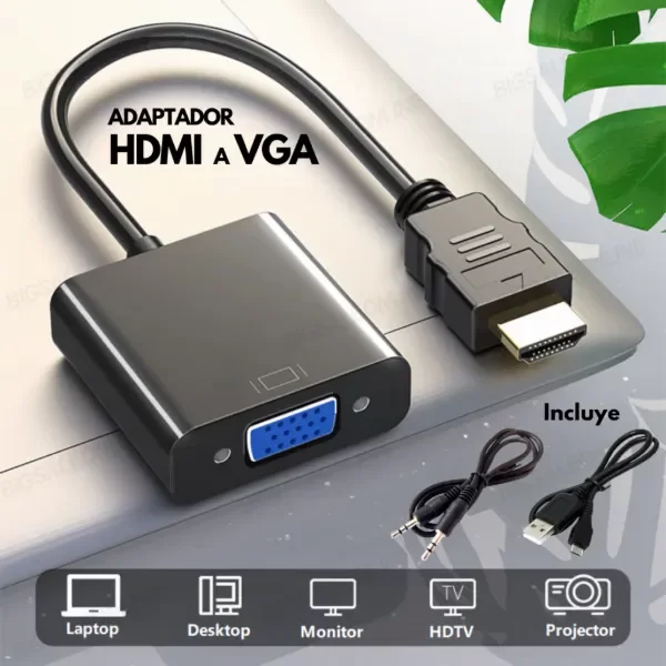 Producto - Adaptador HDMI aVGA