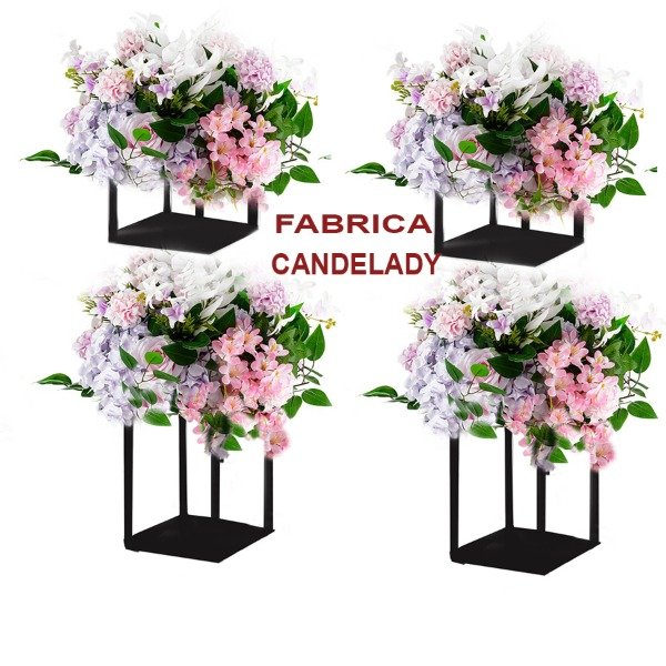 Producto - 3 UNIDADES FANAL CUADRADO CENTRO DE MESA 14 X 15