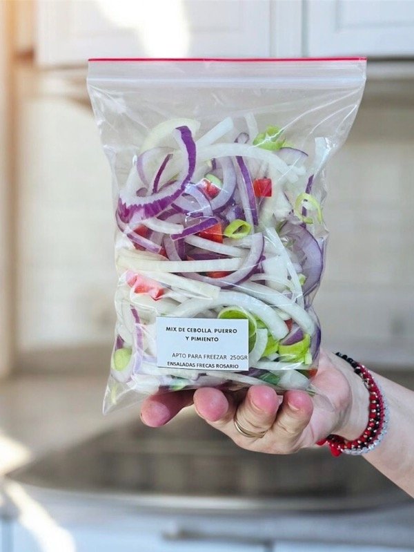 Producto - Mix de cebolla,  puerro y pimiento 250gr