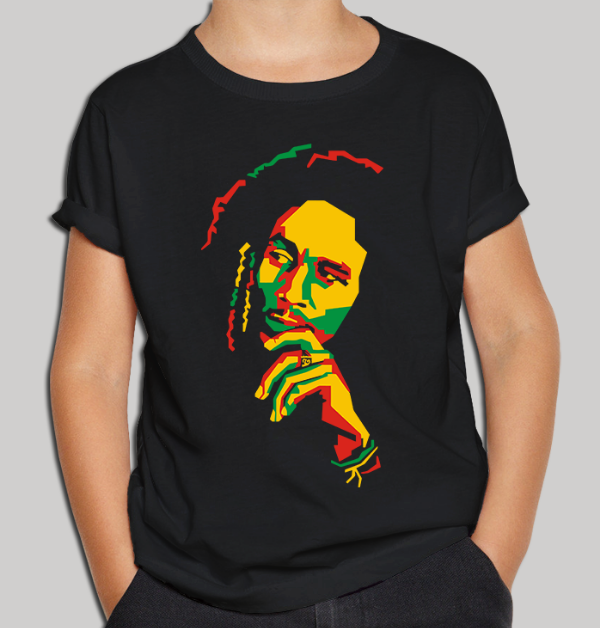 Producto - Remera de Niño Bob Marley Reggae