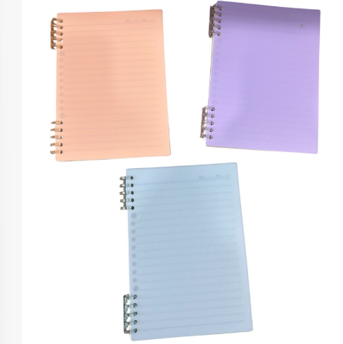 Producto - CUADERNO RAYADO TAPA COLOR PASTEL 5029
