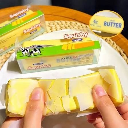 Producto - Squishy Crispy Butter Manteca Cera Crujiente Viral Agregar a favoritos - 0
