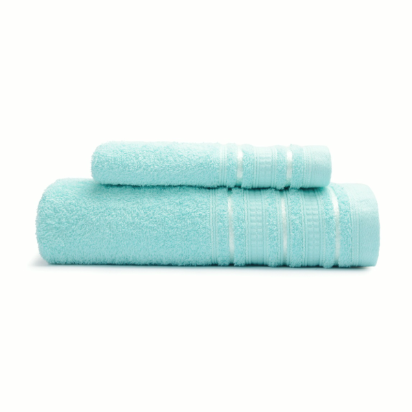 Producto - Toallón y toalla Prata Holly aqua