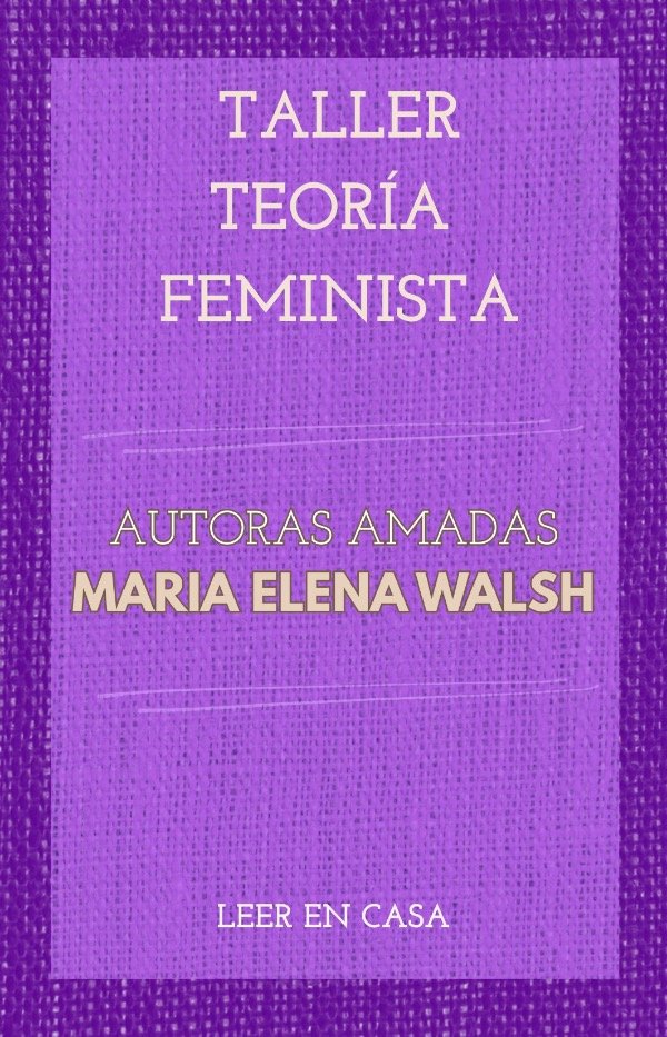 Producto - MARÍA ELENA WALSH