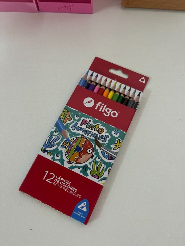 Producto - Lapices Colores Filgo Acuarelables x12