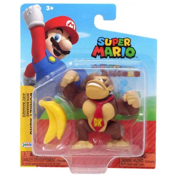Producto - Super Mario World of Nintendo Mini Figura Con Accesorio Donkey Kong