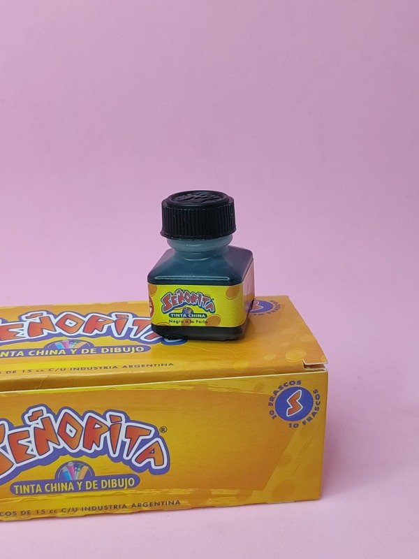 Producto - Tinta china-negro 15CC