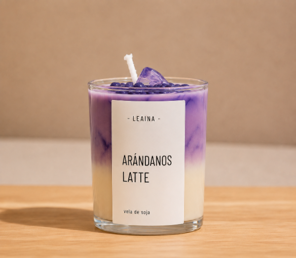 Producto - Velas de Soja Aromáticas  Colección Latte - 1