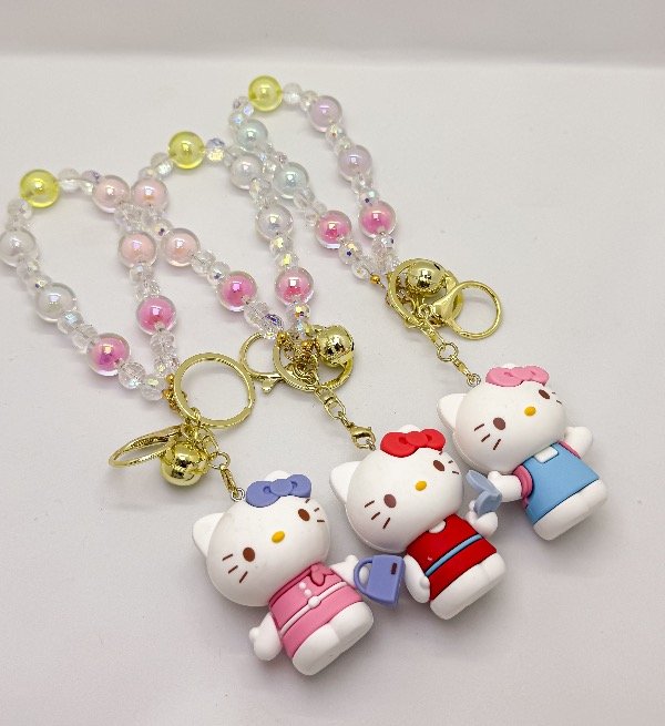 Producto - Llaveros  Kitty adorno (x10u 50.000ars)