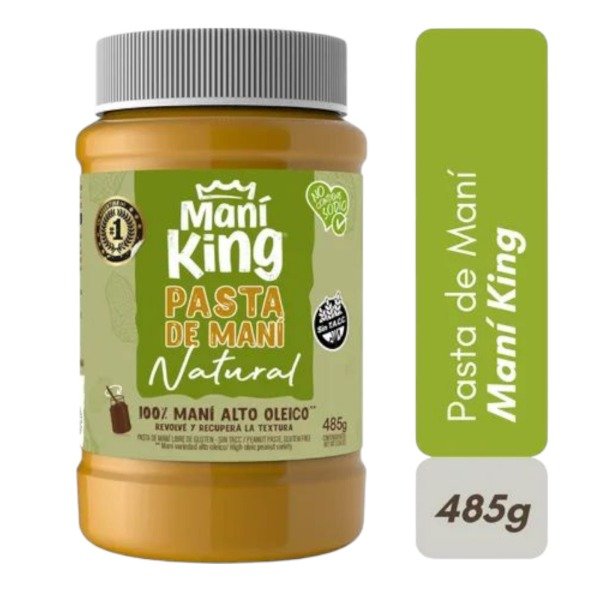 Producto - Pasta de maní King x 485 g.