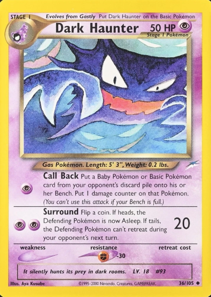 Producto - Dark Haunter 36/105 Neo Destiny Unlimited