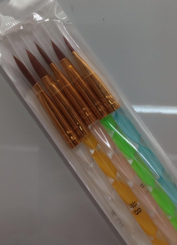 Producto - PINCEL ACRÍLICO 5 Unid NUMEROS 4/6/8/10/12