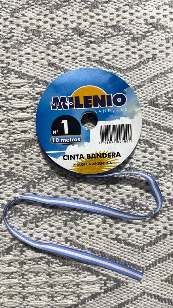 Producto - Cinta bandera fino paq. de 10metros