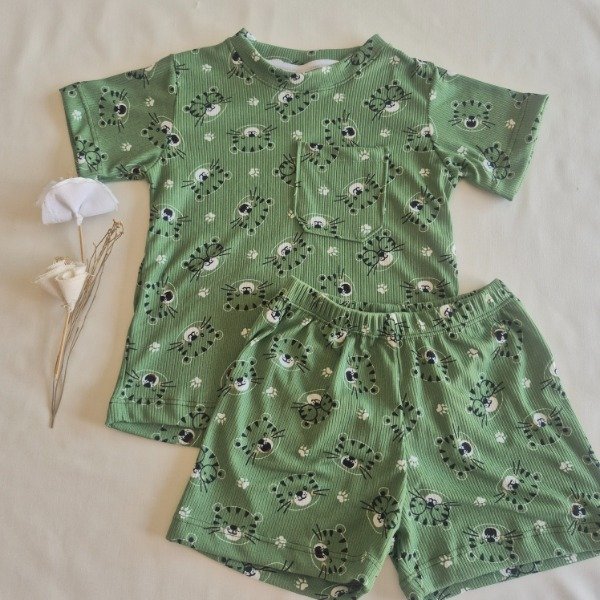 Producto - Conjunto tigre verde