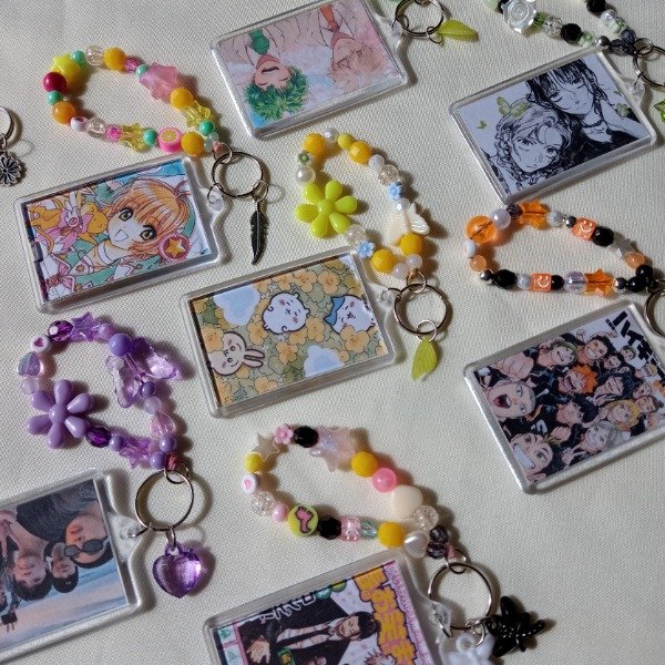 Producto - PERSONALIZADO - Llavero Rectangular + Deco - 0