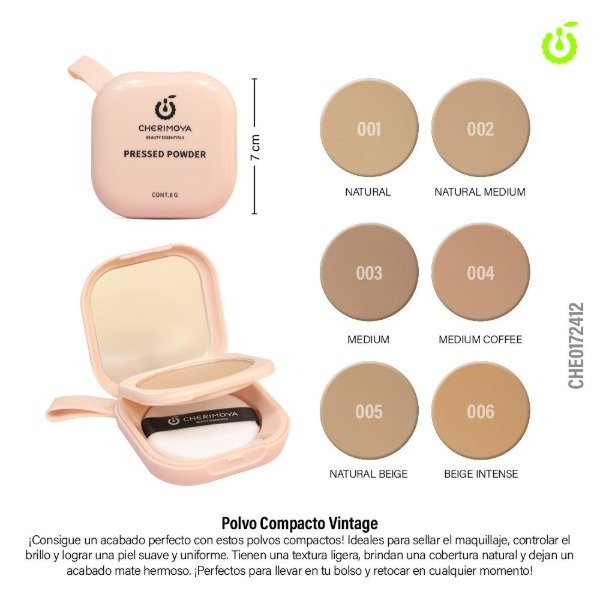 Producto - POLVO COMPACTO CHERIMOYA