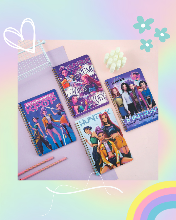 Producto - Cuaderno A5 Guerreras K-pop