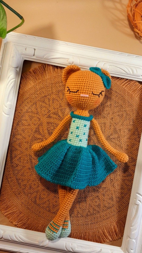 Producto - Lele, Osita de Patitas Largas Verde