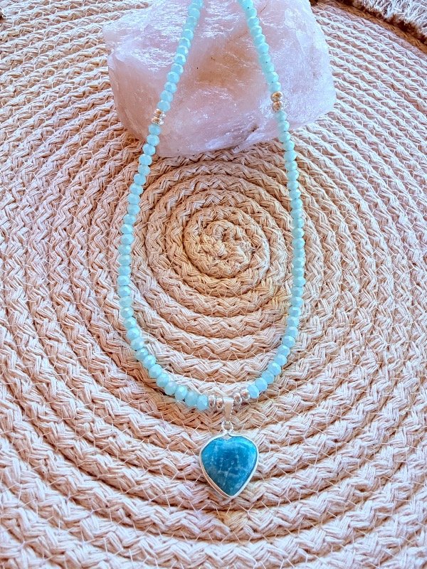 Producto - Collar Cristal Amazonita