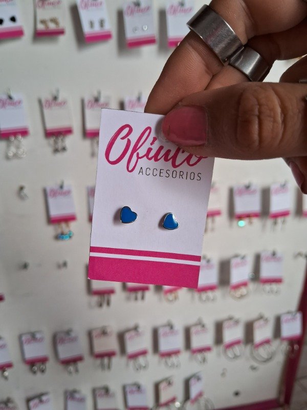 Producto - Abridores corazón azul