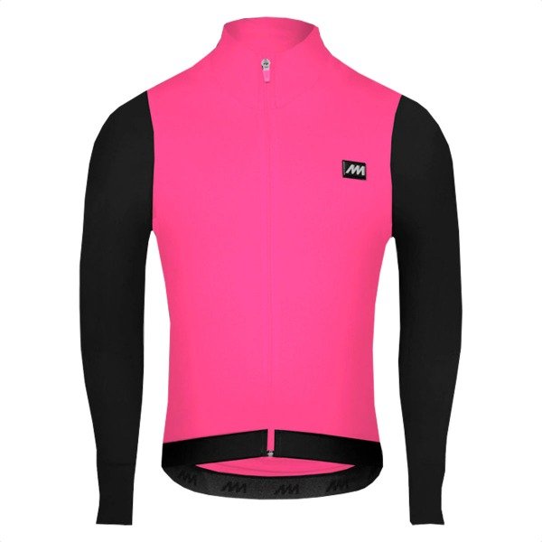 Producto - CAMPERA MAGENTA FRIZA LIVIANA ROSA/NEGRO