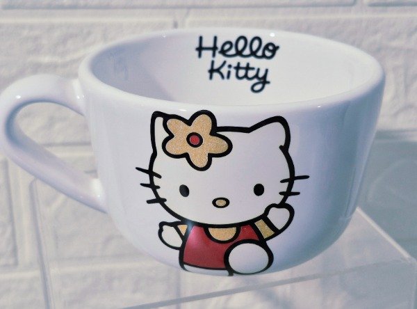 Producto - Tazón Hello Kitty blanco cuerpo entero 500 cc