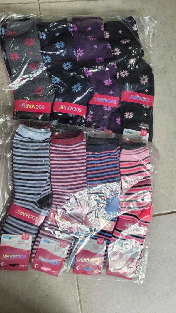 Producto - Medias mujer sockmar larga x 12 pares