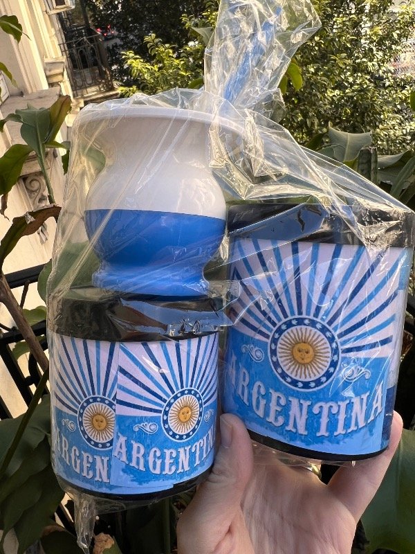 Producto - 2 set de mate argentina