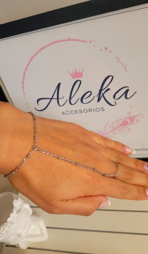 Producto - Pulsera hand chain de acero quirúrgico - 0