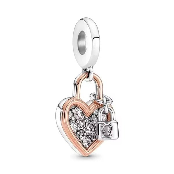 Producto - Charm corazón con candado