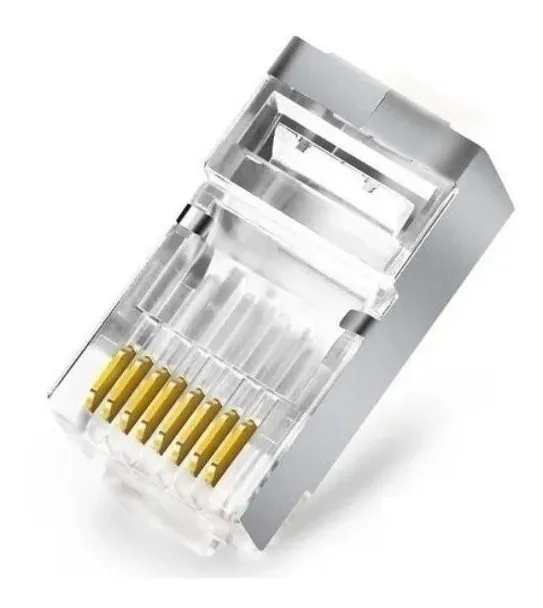 Producto - Conector Plug RJ45 Cat5e -8 hilos -p/crimpear -50 unidades -Noganet (RJ-45)