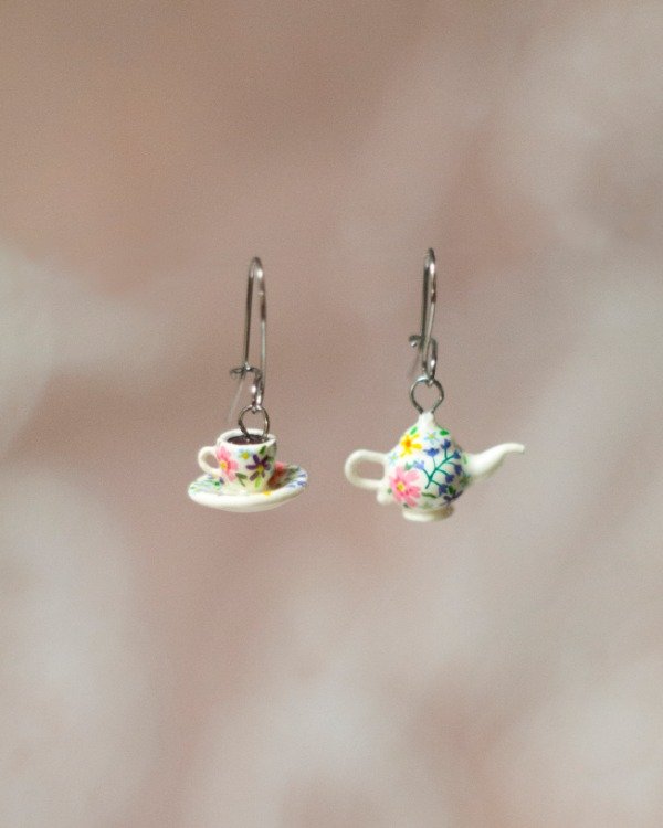 Producto - Pendientes de tetera y taza Gilda