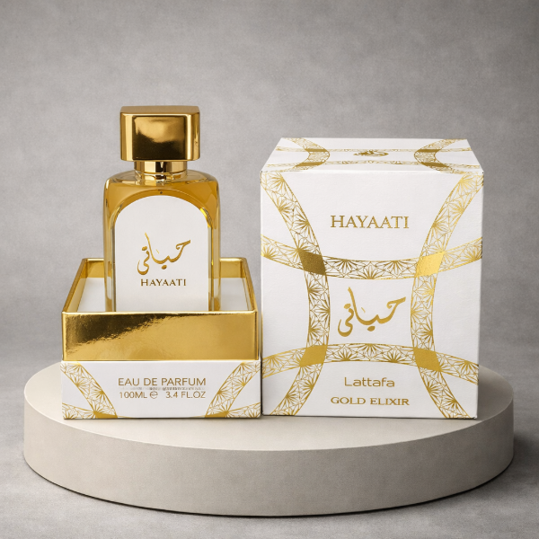Perfume G5 Lattafa Hayaati Gold Elixir Fem 50ml