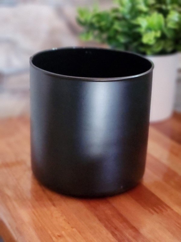Producto - RECIPIENTE 10x10 NEGRO MATE - 0