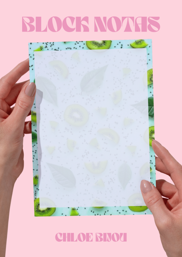 Producto - Block notas A5 kiwi - 1