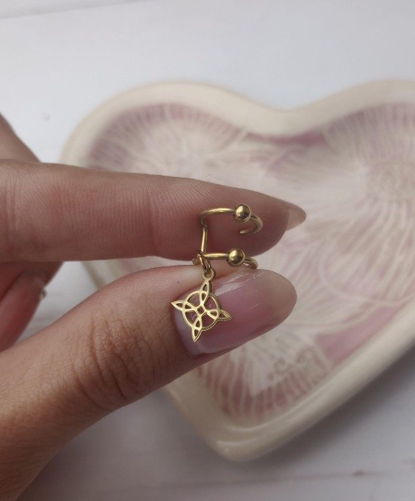 Producto - Ear Cuff doble con Nudo de Bruja 2