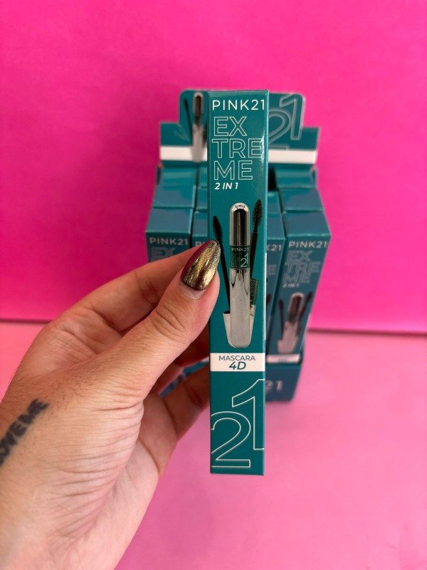 Producto - Máscara de pestañas 4D 2 en 1 pink21