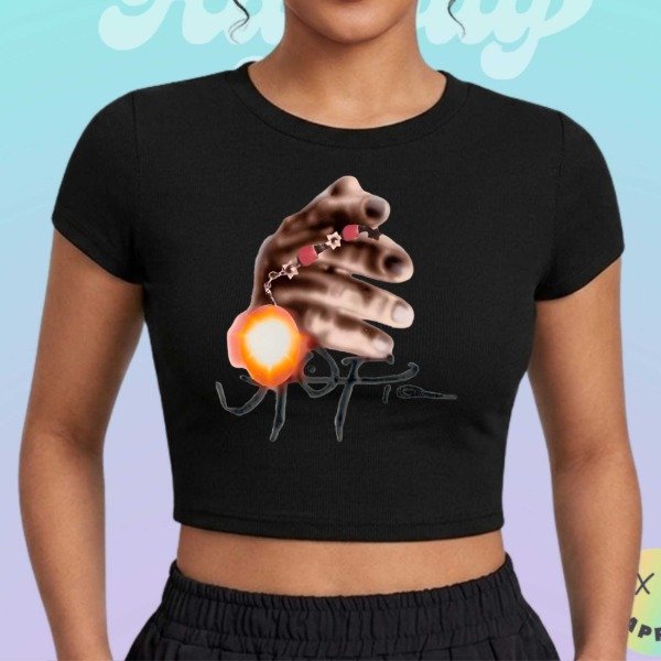 Baby tee travis scott #8 — imagen 2