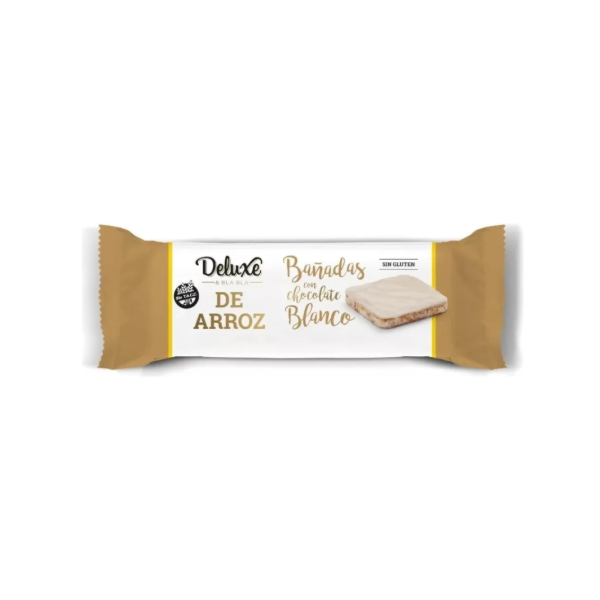 Producto - Galletitas De Arroz Bañadas Chocolate Blanco Deluxe