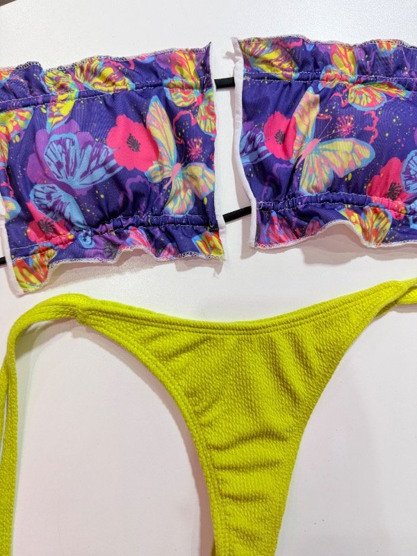 Producto - Bikini azul y verde t90 - 0