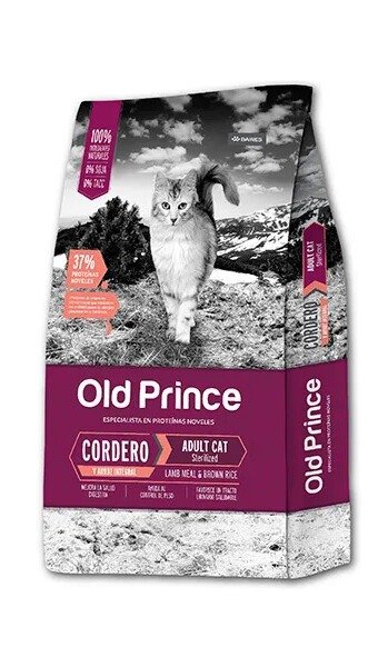 Producto - Old Prince Novel Cordero Y Arroz Gato Adulto Esterilizado 3 kg
