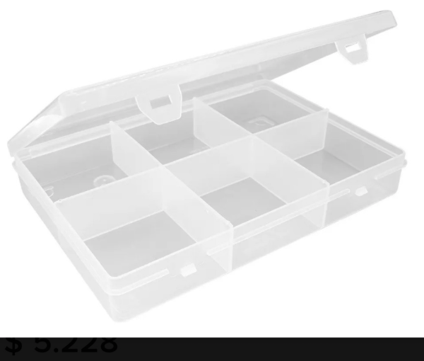 Producto - Caja organizadora 6 divisiones