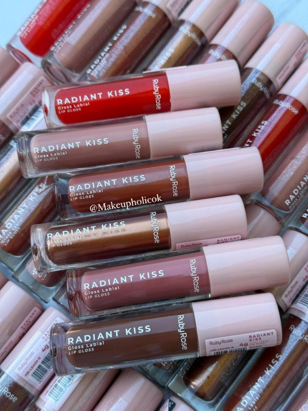 Producto - GLOSS LABIAL RADIANT KISS - RUBY ROSE