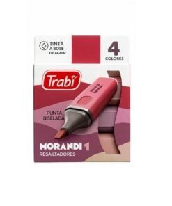 Producto - Resaltador Morandi 1 surtido x 4 unidades