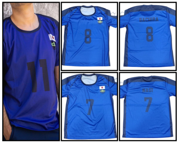 Producto - Remeras Isagi, Bachira y Nagi - Blue Lock (ingrese para elegir)