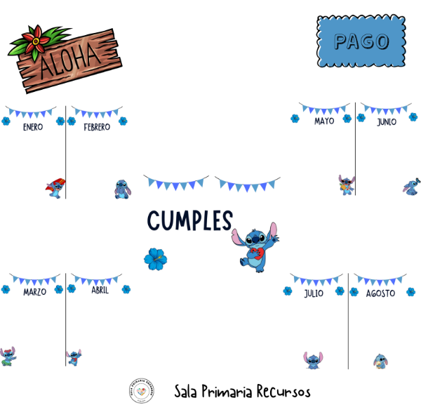 Producto - Stitch cumples